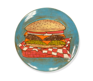 Norman Hamburger Plate