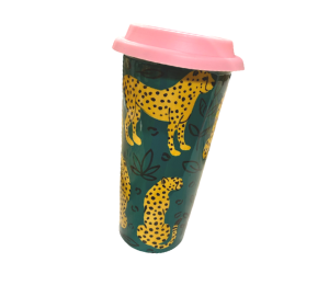 Norman Cheetah Travel Mug