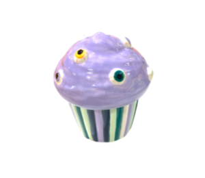 Norman Eyeball Cupcake