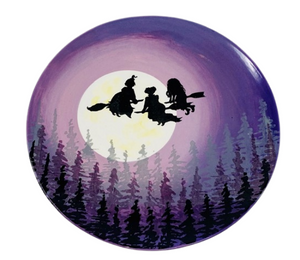 Norman Kooky Witches Plate