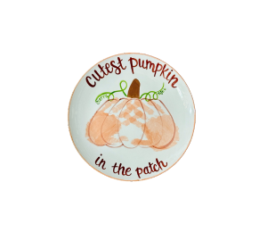Norman Cutest Pumpkin Plate