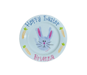 Norman Easter Bunny Plate