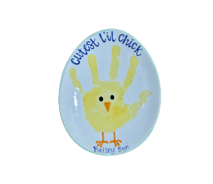 Norman Little Chick Egg Plate