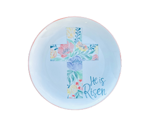 Norman Floral Cross Plate