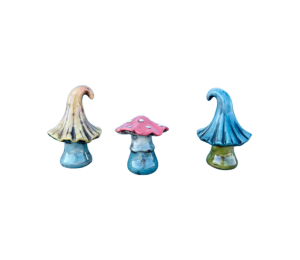 Norman Rustic Mushroom Trio