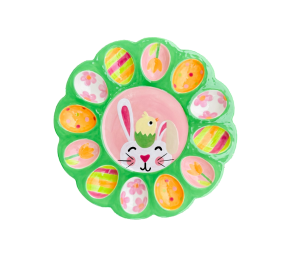 Norman Easter Sherbet Egg Plate