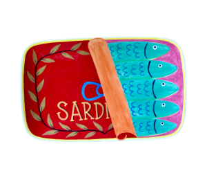 Norman Sardines Dinner Plate