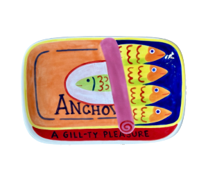 Norman Anchovies App Plate
