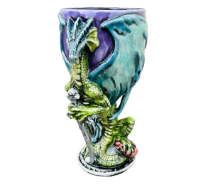 Norman Antique Dragon Goblet