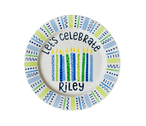 Norman Let's Celebrate Plate