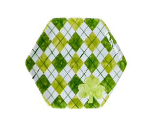 Norman Irish Argyle Plate